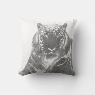 Almofada Tigre Preto e Branco