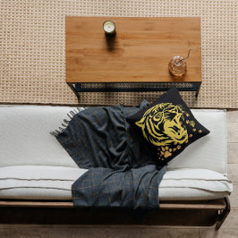Almofada Tigre Tigre Cabeça - Garras Negras