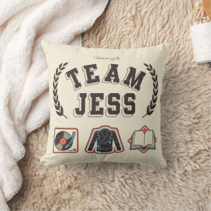 Almofada Time da Equipe Jess Gilmore Girls Design
