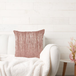 Almofada Tinsel Gelam-Dourado-Rosa Chic Strips Natal