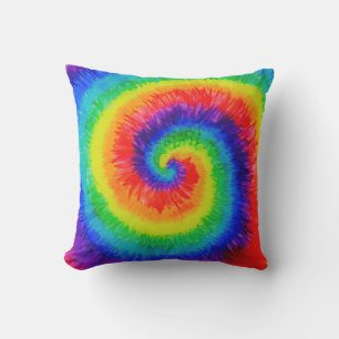 Almofada Tinta de Álcool Rainbow Tie-Dye