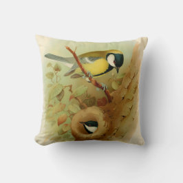 Almofada Tinta excelente- Pássaro colorido, Arte