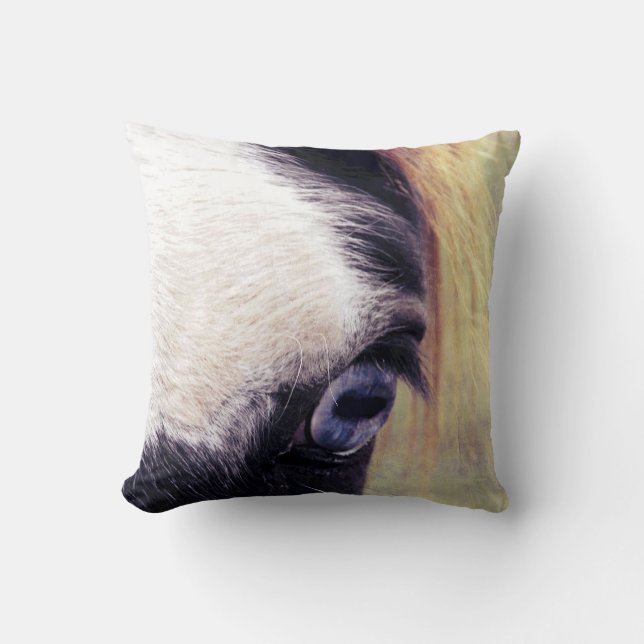 Almofada Tinta Olhada Azul (Frente)