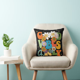 Almofada Tipografia de Ilustração de Boas Víbias