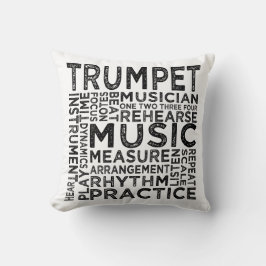 Almofada Tipografia de Trompete