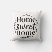 Tipografia Minimalista Home Sweet
