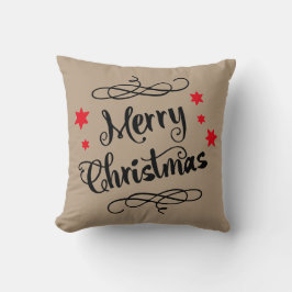 Almofada Tipografia Moderna Feliz Natal