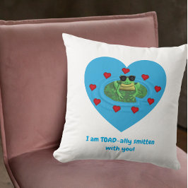 Almofada Toad-ally smitten with you