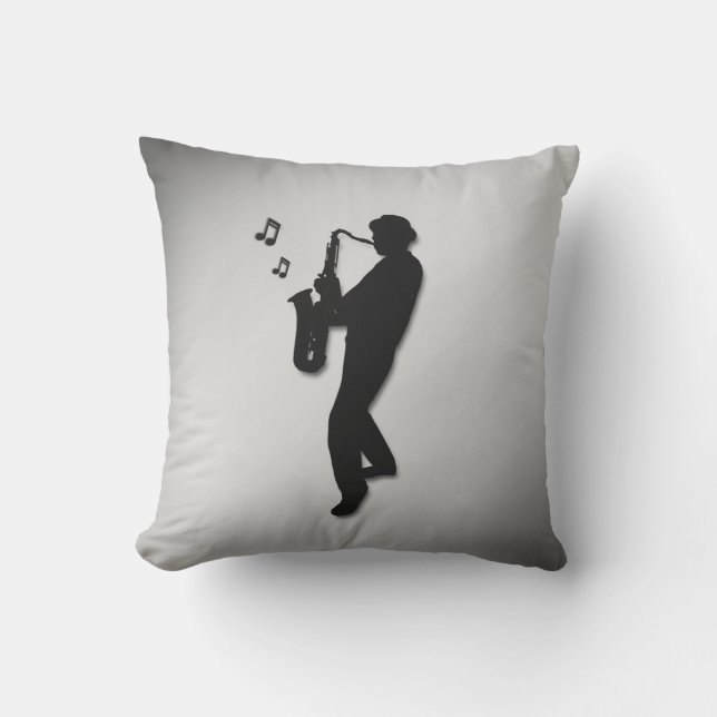 Almofada Toca Saxofone (Frente)
