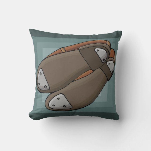 Almofada Tocar Calçados (Frente)