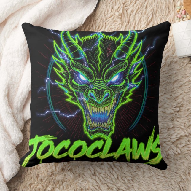 Almofada TOCOCLAWS Biohazard Esqueleto: Máscara de Gás Radi (Cobertor)