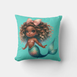 Almofada "Toddler Mermaid Delight"