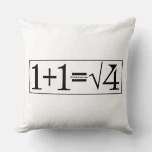 Almofada Todos os gênios da matemática sabem