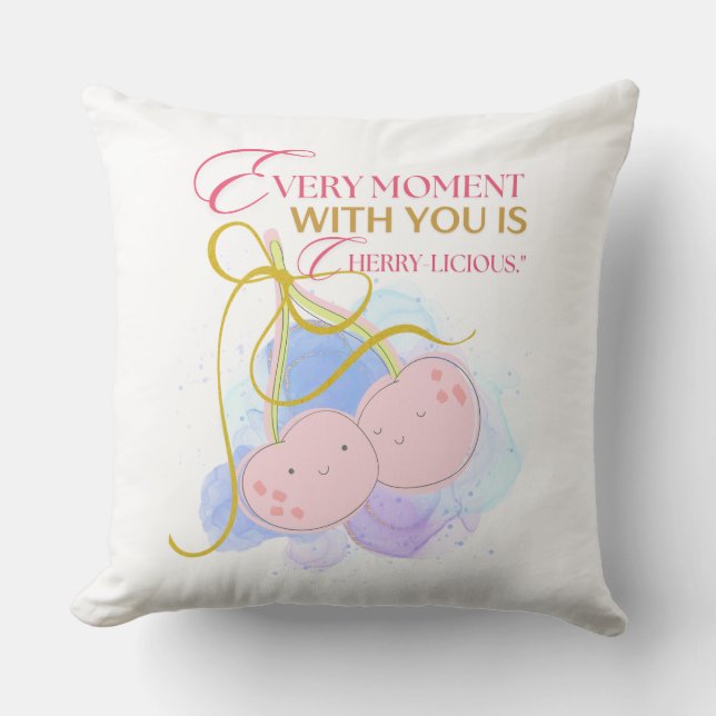 ALMOFADA TODOS OS MOMENTOS CONOSCO SÃO DELICUS DE CADEIA (Frente)