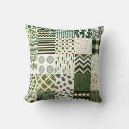 Almofada Todos os padrões de inclinação do cheat verde natu