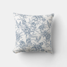 Toile de Jouy Azul Francesa