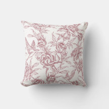Toile de Jouy Vermelha