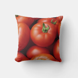 Almofada Tomates Maduros - Vermelhos Brilhantes, Frescos