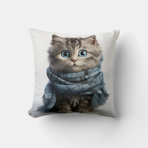 Almofada Tommy, o Gato de Tabby mais fofo