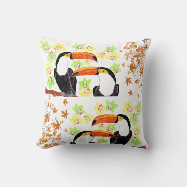 Almofada Tookens de outono (Frente)