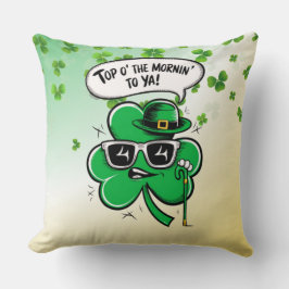 Almofada Top O' The Mornin' Shamrock