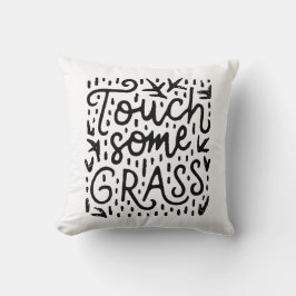 Almofada Toque um pouco de grama
