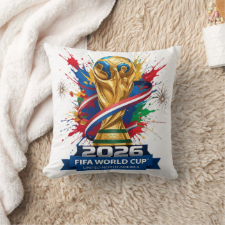 Almofada Torcida de Futebol 2026 | Travesseiro Decorativo T