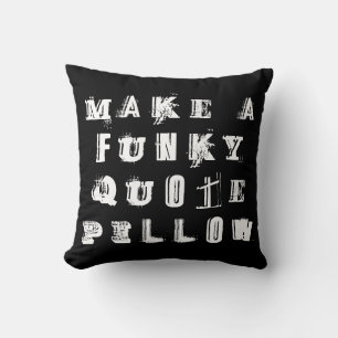 Almofada Torne Sua Própria Cotação Personalizada Funk  P