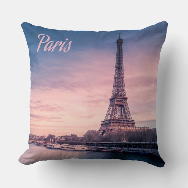 Almofada Torre Effel de Paris França (Frente)