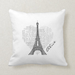 Almofada Torre Eiffel adorável de Paris   do amor