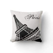 Torre Eiffel Paris Na moda preto e branco