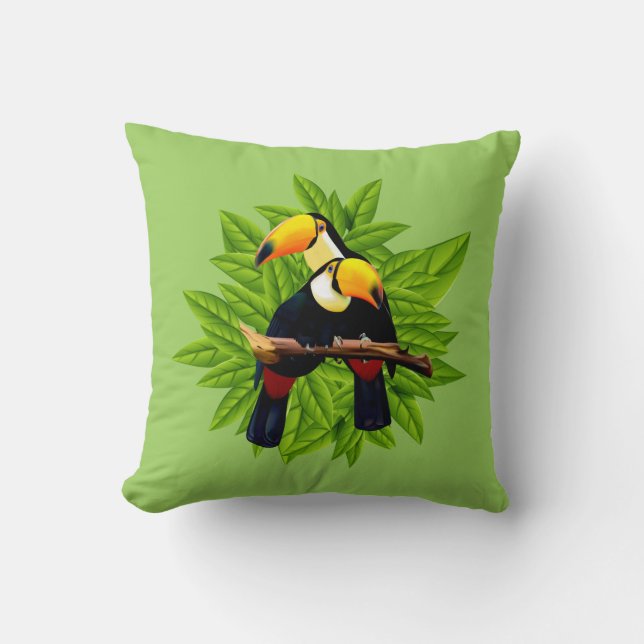 Almofada Toucan Duo Green (Frente)