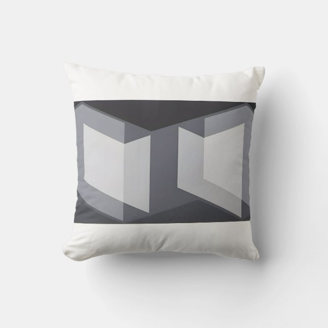 Almofada trabalho artístico de Josef Albers (Frente)