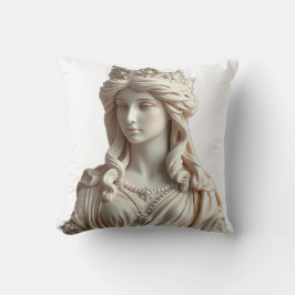 Almofada Trabalho de arte da Estátua Pastel Goddess