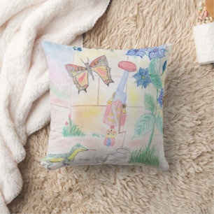 Almofada Trabalho de arte de Crianças Personalizadas, brinq