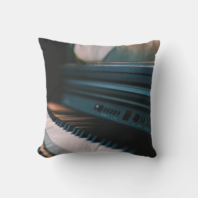 Almofada Trabalho de arte de Piano Bonito (Frente)