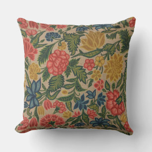 Almofada Trabalho de arte do Jardim Floral Designer Vintage