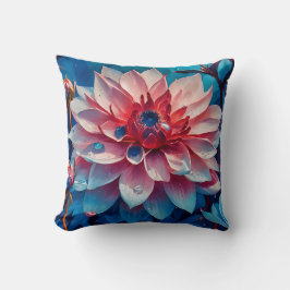 Almofada Trabalho de arte Floral impressionante