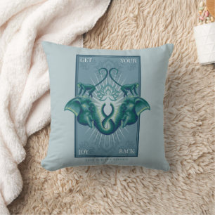 Almofada Traga Sua Alegria De Volta - O Lotus Branco