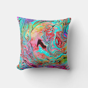 Almofada Tranquilidade Abstrato Fluid Art