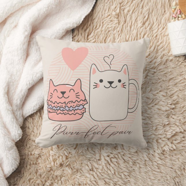 Almofada Tratamentos de gatos perfeitos (Cobertor)
