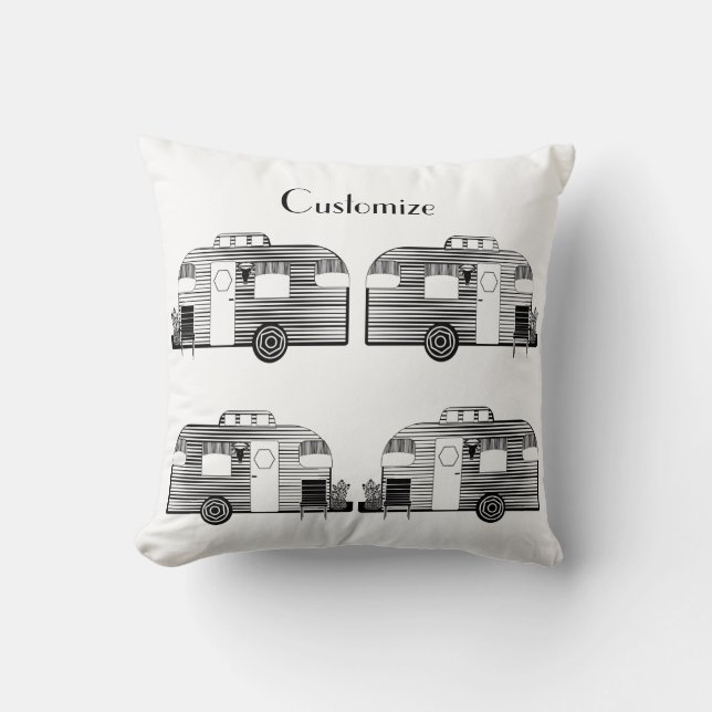 Almofada Traveler Camper Caravan Thunder_Cove (Frente)