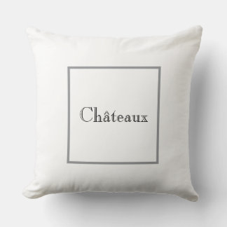 Almofada Travesse de Châteaux de Estilo Francês