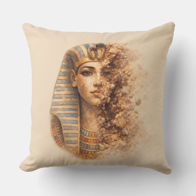 Almofada Travesseira da Rainha do Antigo Egito (Frente)