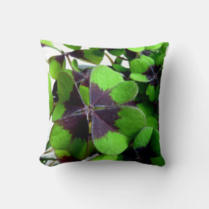 Almofada Travesseira de Trevo de Quatro Folhas St. Patrick’