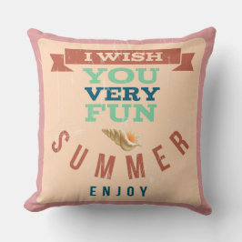 Almofada Travesseira de Verão Enjoy