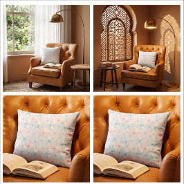 Almofada Travesseira Decorativa Borboletas BlushSky