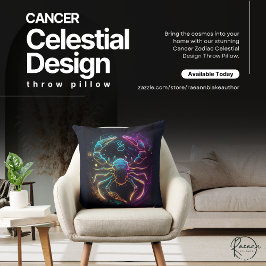 Almofada Travesseira Decorativa com Design Celestial do Zod