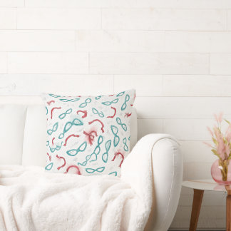 Almofada Travesseira Decorativa de 20" Óculos de Gato Menin
