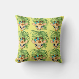 Almofada Travesseira Decorativa Girafa na Savana
